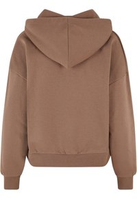 Karl Kani KW-HD031-024-05 KK SMALL SIGNATURE ESSENTIAL OS  - Kapucnis pulóver - taupe