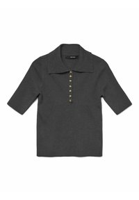 VMMARINA - Polo krekls - dark grey melange