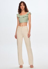 adL JESSICA - Vaqueros rectos - beige