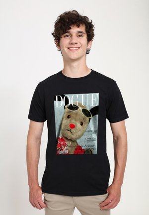 SOOTY SWEEP DOGUE GLACEE - Print T-shirt - black
