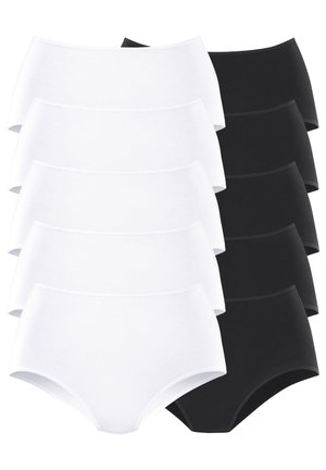 10 PACK - Panties - weiß schwarz