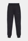 FRENCH TERRY LOGOPANTS - Calças de pijama - black