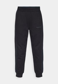 Calvin Klein Underwear FRENCH TERRY LOGOPANTS - Spodnji del pižame - black