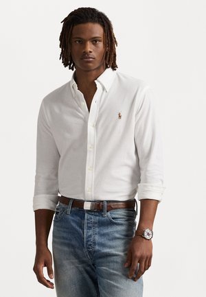 KNIT OXFORD SHIRT - Button down-skjorte - white