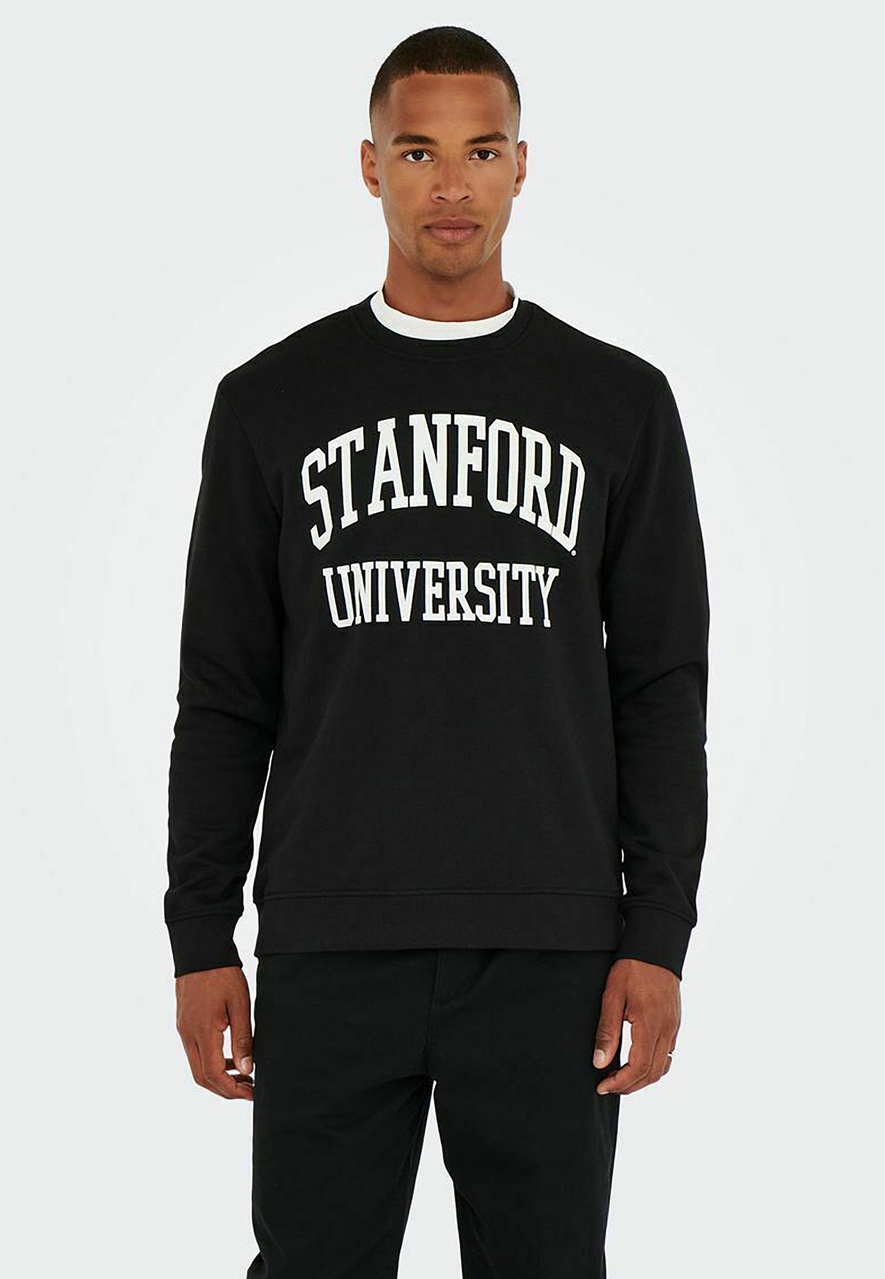 Only \u0026 Sons ONSDYLAN REG STANFORD CREW - Sweater - black/zwart - Zalando.nl