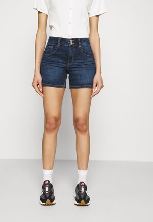 CAJSA - Džínové kraťasy - used mid stone blue denim