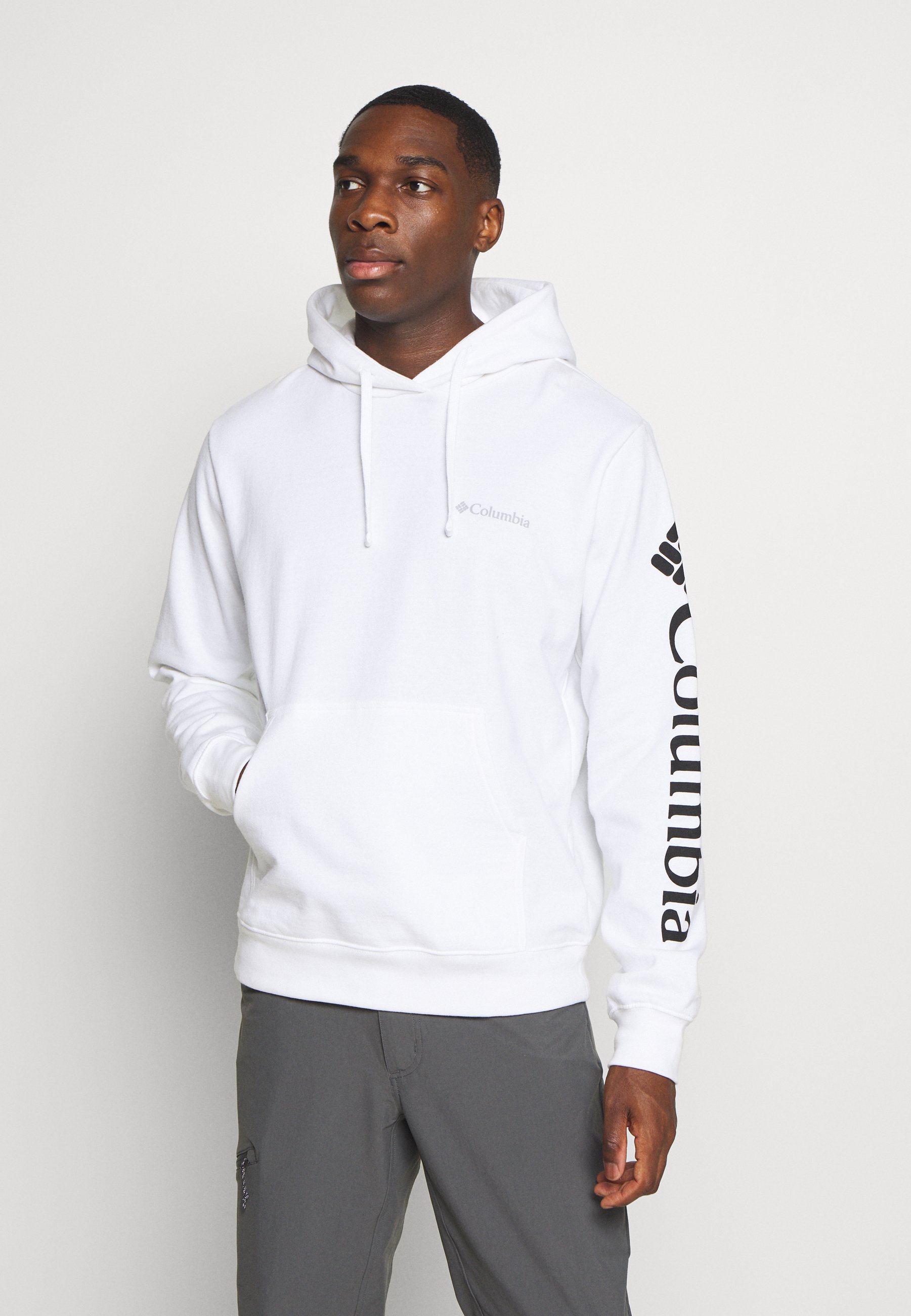 columbia hoodie white