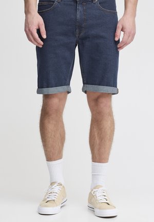 SDMITTEL REGULAR FIT - Pantaloni scurți din denim - dark blue denim