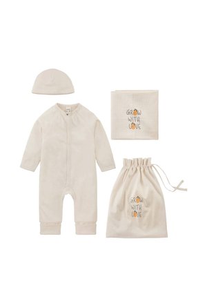 hessnatur HESSNATUR ERSTAUSSTATTUNG NEWBORN IM UNISEX SET  - Strampler - pfirsichrot