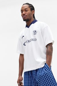 FOOTBALL TEE UNISEX - Majica kratkih rukava s printom - white