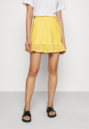 A-snit nederdel - yellow