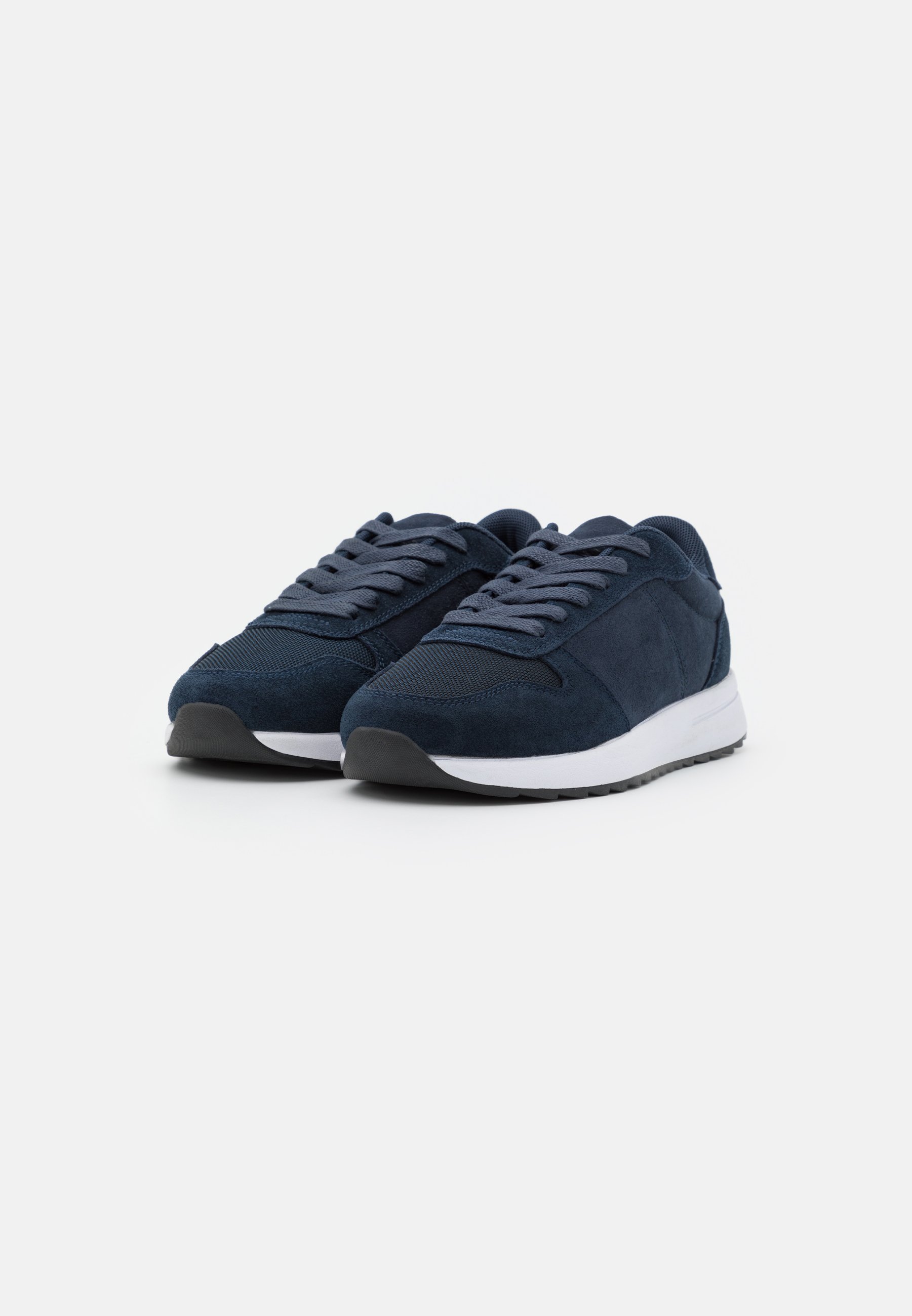 Anna Field LEATHER - Sneakers laag - dark blue/donkerblauw - Zalando.nl