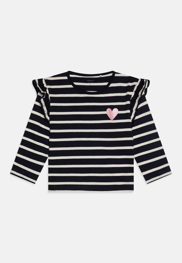 NMFTOVELINA 2 PACK - Long sleeved top - dark sapphire2