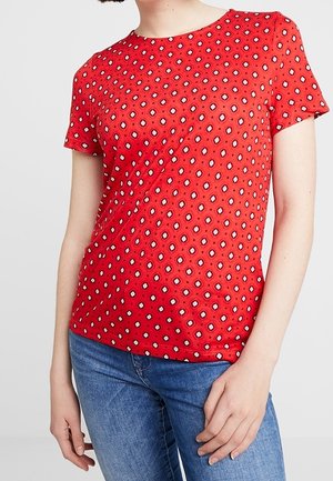 Print T-shirt - red