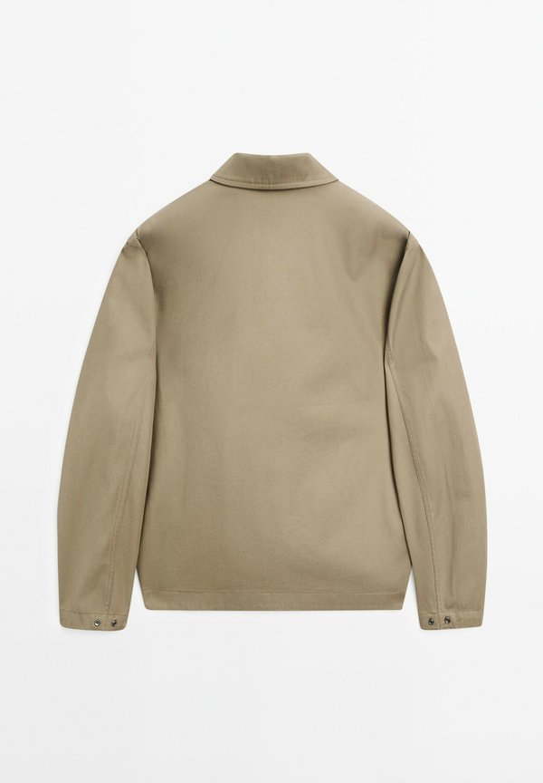 WITH POCKETS - Summer jacket - khaki3