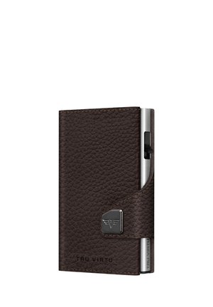 Click & Slide Pebble - Wallet - brown/silver