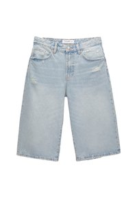 PULL&BEAR Shorts vaqueros - light-blue denim