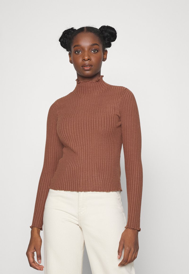 Vero Moda Petite VMEVIE HIGHNECK - Camisola de manga comprida - aztec