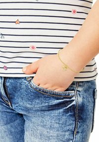 s.Oliver HERZ KREUZ - Armband - gold-coloured