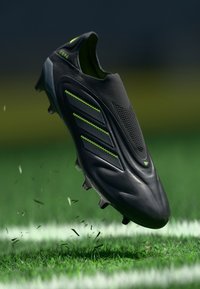 adidas Performance COPA PURE III ELITE LL FG - Firm-ground football boots - core black/dgh solid grey/lucid lemon