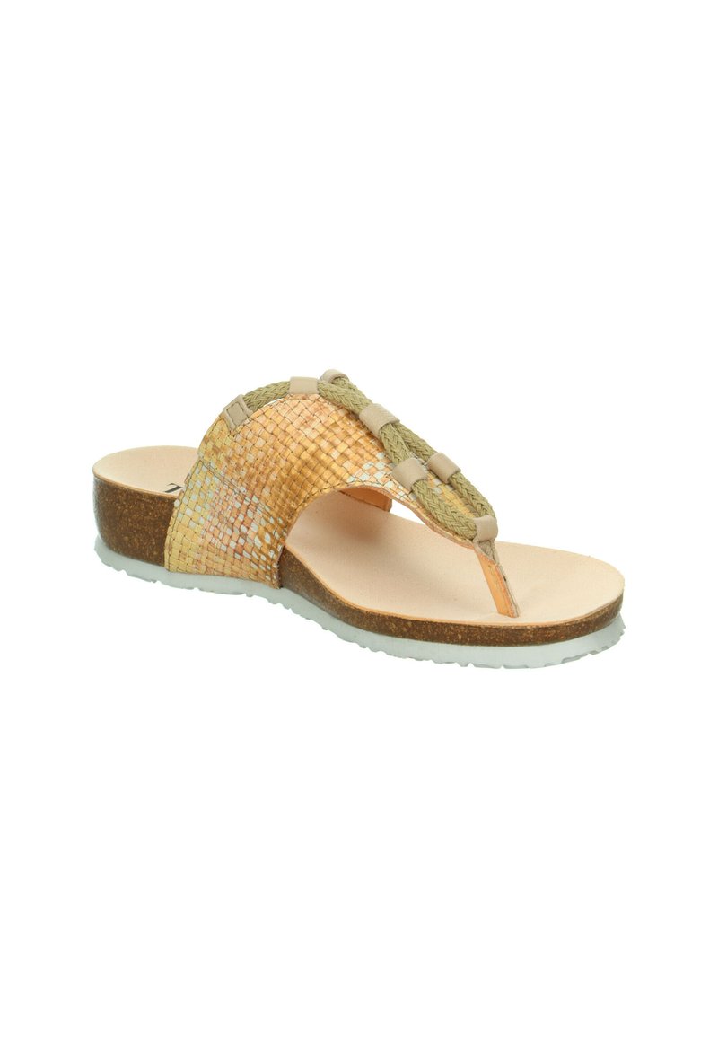 Think! JULIA T-bar sandals sand kombi/brown Zalando