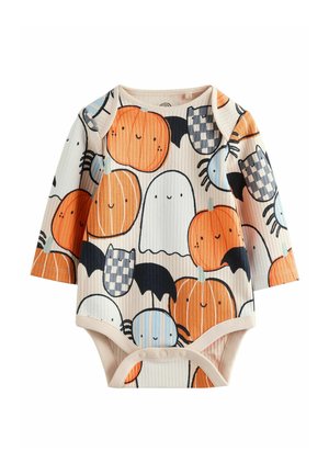 Next REGULAR FIT-LONG SLEEVE HALLOWEEN - Body - orange
