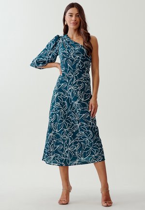 JACQUI - Jurk - outline floral emerald