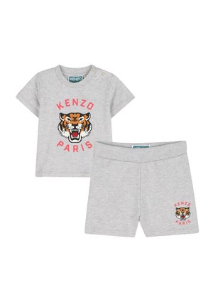 EN BERMUDA SET - Trainingsbroek - gris chine clair