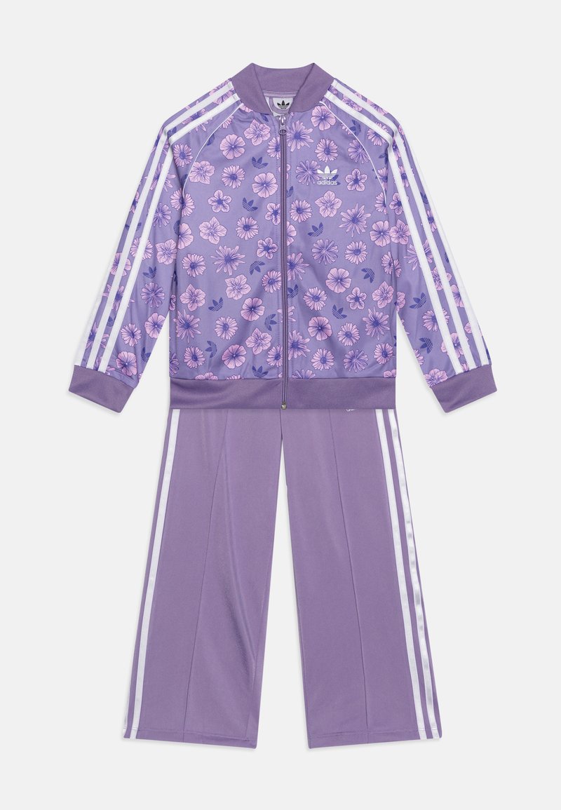 adidas Originals TRACKSUIT SET Tracksuit magic lilac/multicoloured