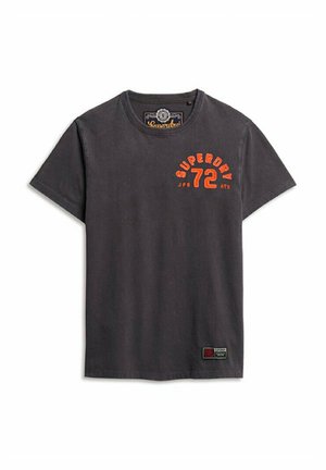 VINTAGE ATHLETIC SHORT SLEEVE - Print T-shirt - graphite black