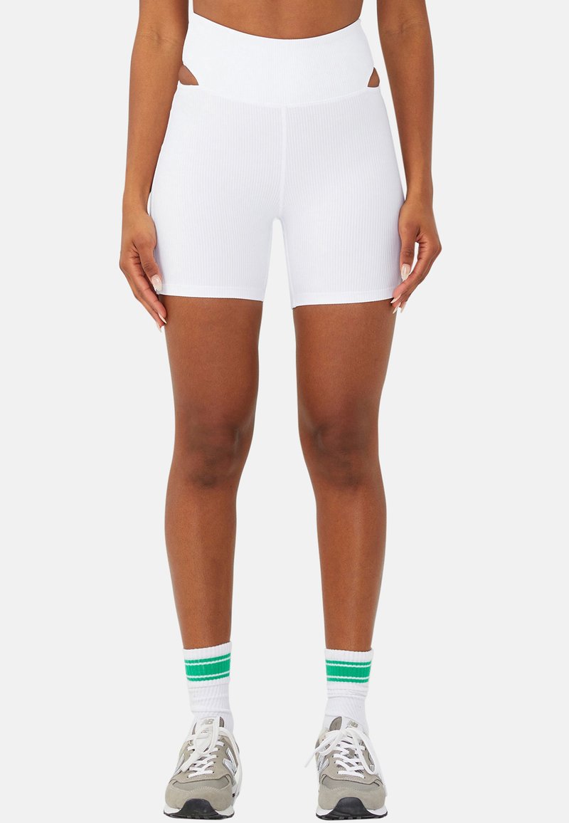 Cotton On Body CUT OUT BIKE Shorts white/bianco Zalando.it