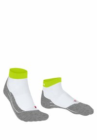 FALKE RU4 SHORT RUNNING MEDIUM CUSHIONING - Calcetines de deporte - white