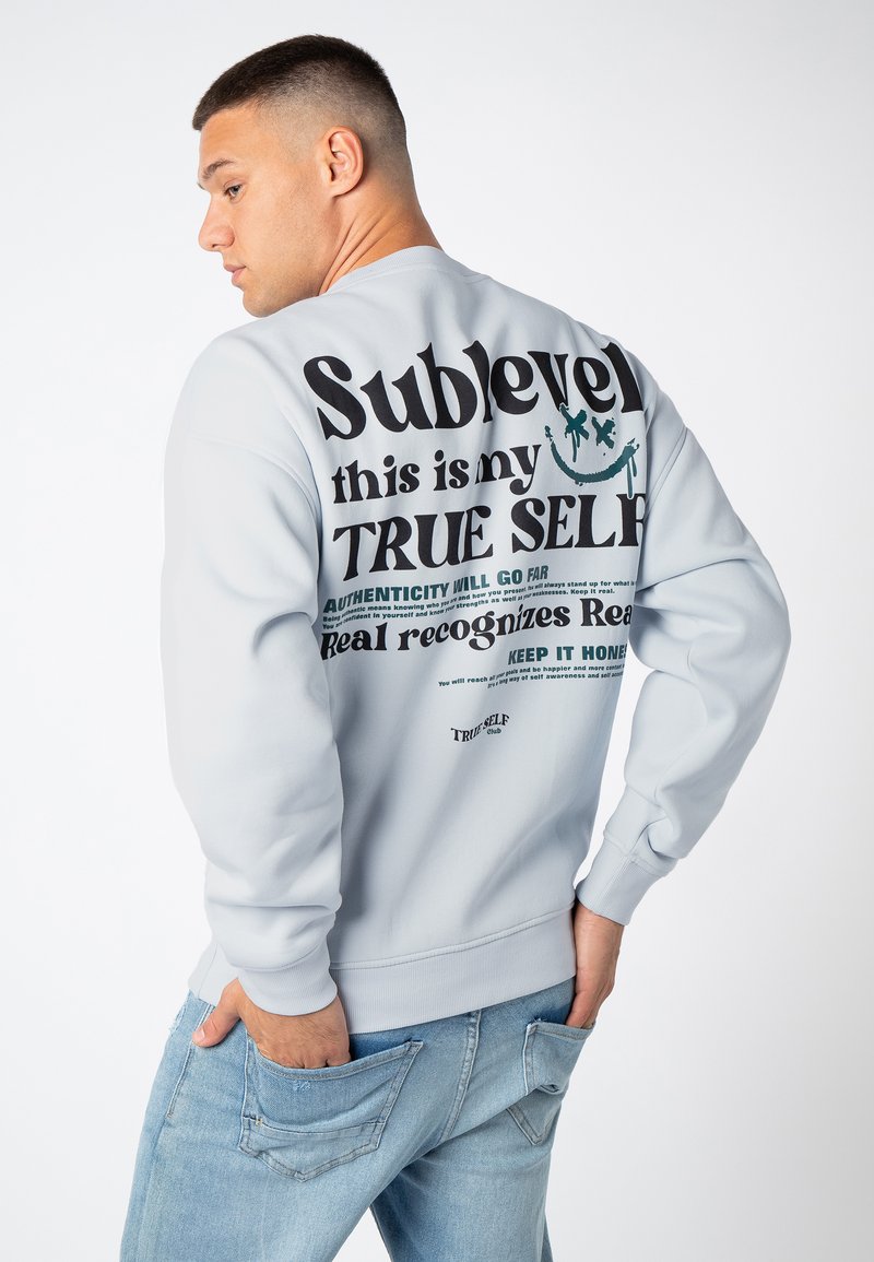 Sublevel Sweatshirt - light grey/hellgrau - Zalando.de