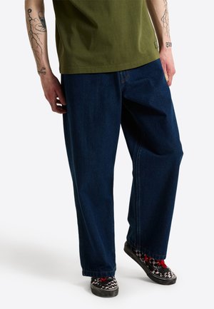 Vans, DRILL CHORE BAGGY CARPENTER. - Jean boyfriend - dark blue