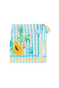 RIO WRAP SKRIT - Mini suknja - blue