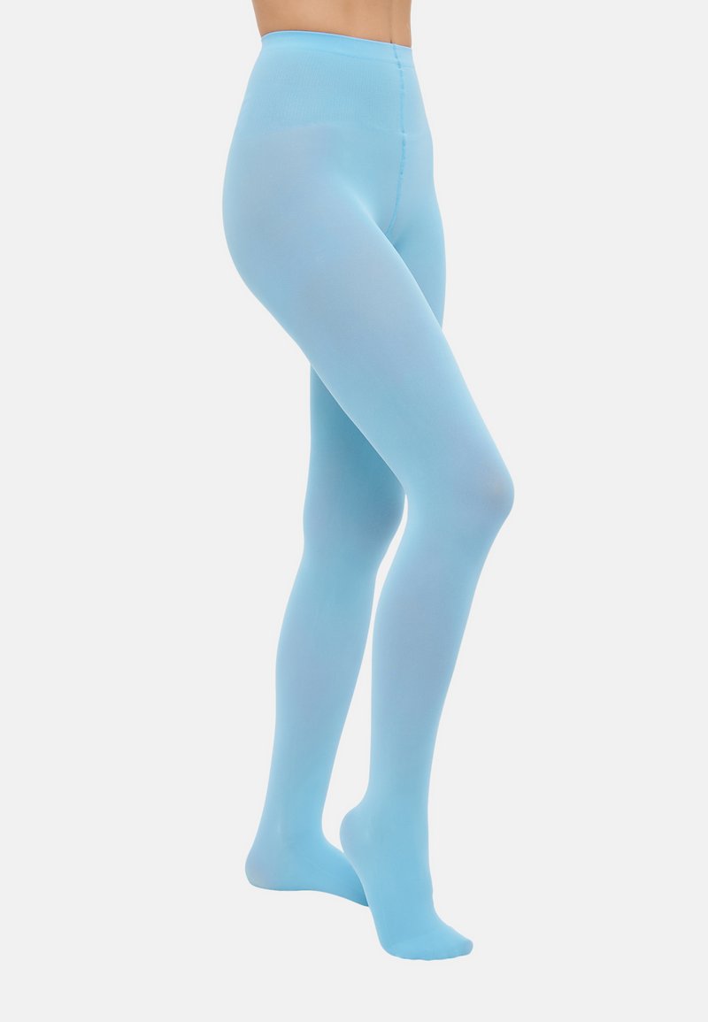 Swedish Stockings OLIVIA PREMIUM TIGHTS Medias sky blue/azul — free download