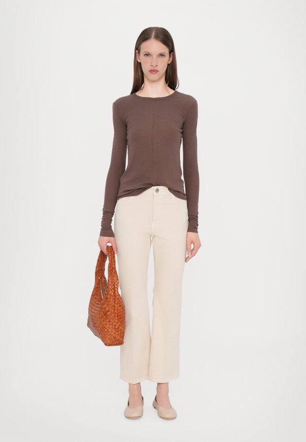 POLONIA - Bootcut jeans - avorio3