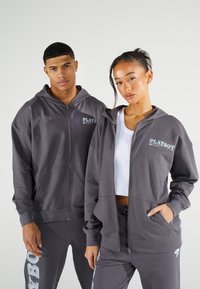 Sweat à Capuche Zippé Playboy Noir - Taille M - Unisexe