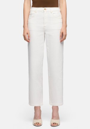Straight leg jeans - white