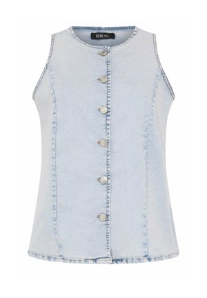 Yours Clothing, WOMEN'S WAISTCOATS - Vest - light blue