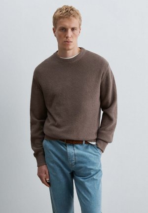 Scalpers, SCALPERS SCRUSTIC TRICOT - Jersey de punto - lightbrown