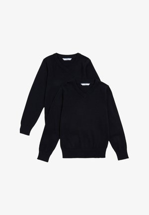 Marks & Spencer 2PK - Striktrøje - black