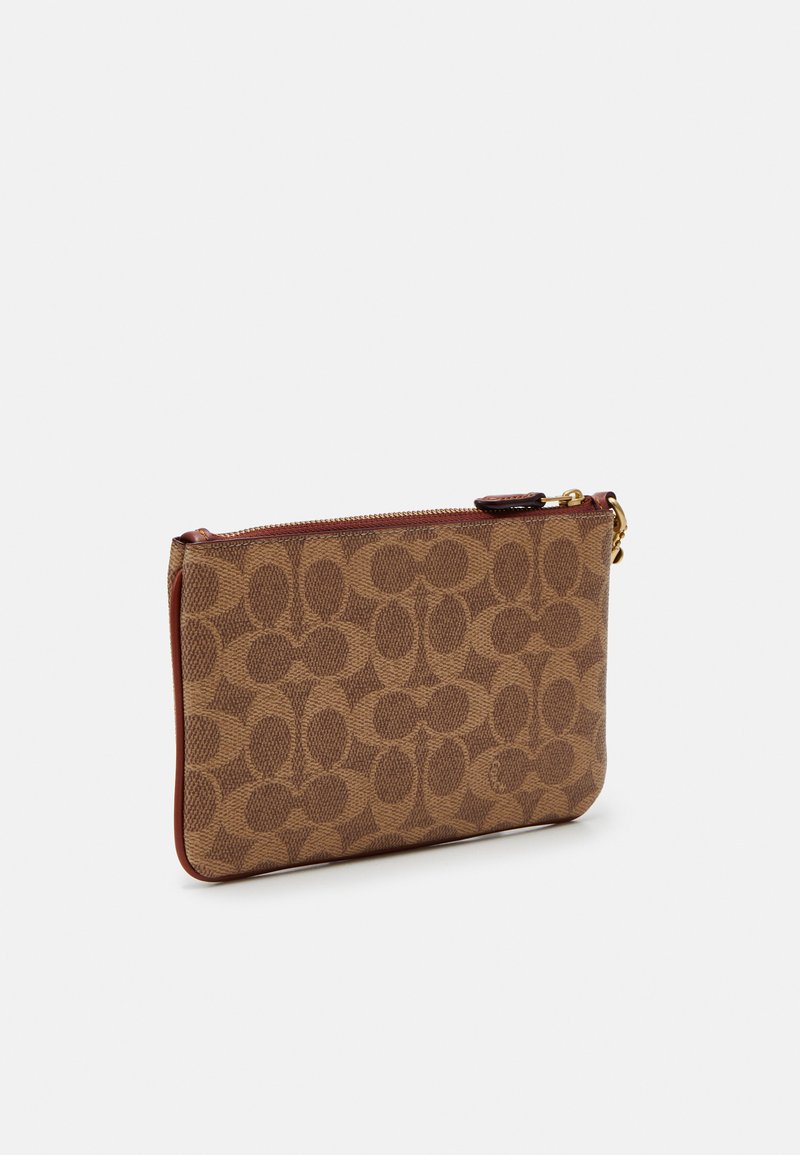 coach coin purse brown