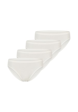 4ER PACK GO SENSE HIPSTER - Slip - silk white