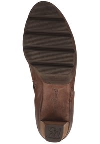 Paul Green Botines de tacón - dark brown
