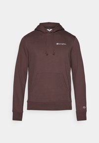 ICONS CONTRAST HOODIE - Luvtröja - bordeaux