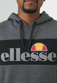Ellesse CASLINO HOODIE - Sweatshirt com capuz - dark grey marl