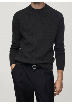 Strickpullover - anthracite