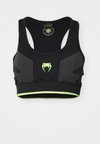 TRAINING CAMP 4.0 - Medium support sports bra - black/neon green
