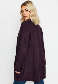 Yours Clothing OPEN FRONT - Kofta - purple